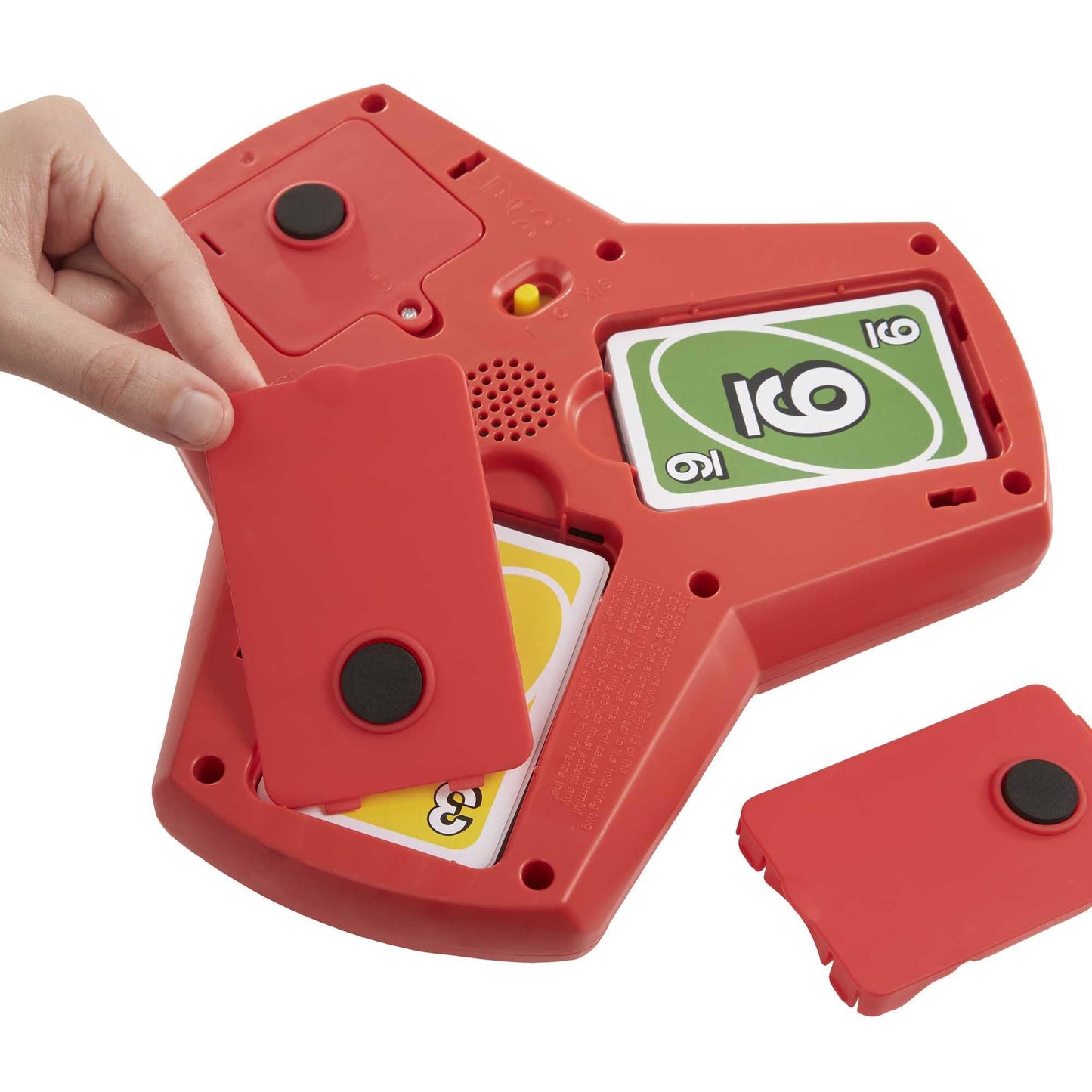 UNO Triple Play Card Game by Mattel Games — Lights, Sounds & 3 Piles