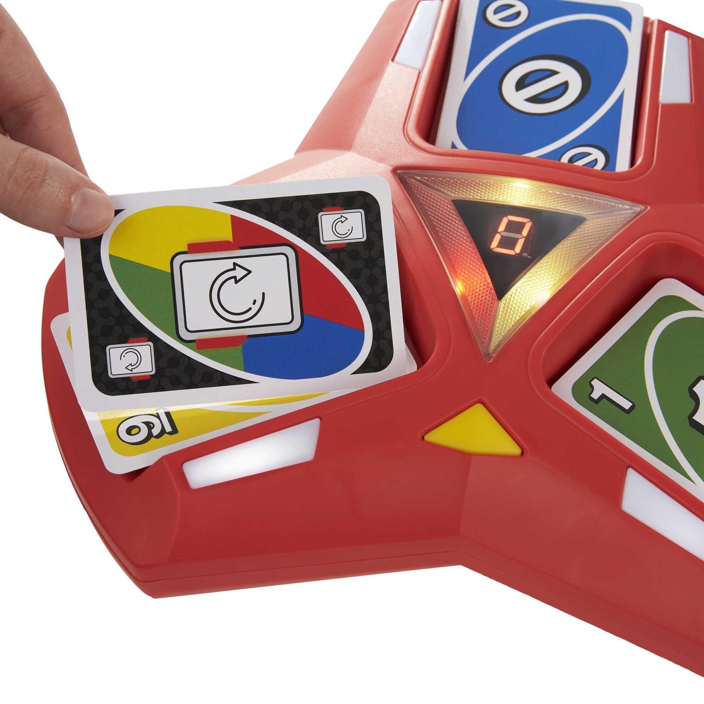 UNO Triple Play Card Game by Mattel Games — Lights, Sounds & 3 Piles