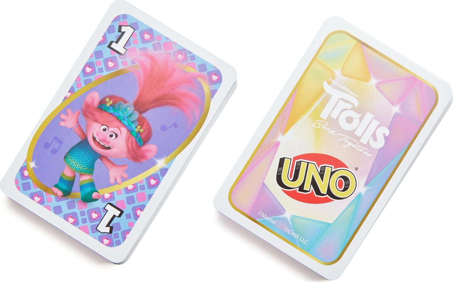 Mattel Games UNO Trolls 3: Band Together Card Game for Kids & Family (2-10 Players)