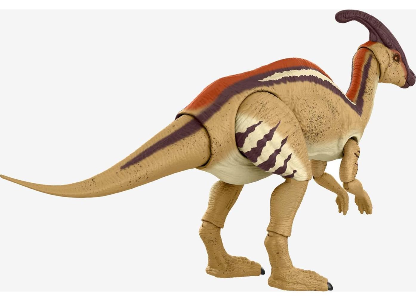 Mattel Jurassic World Hammond Collection Parasaurolophus Figure – 12” Dino Toy, 20 Articulations