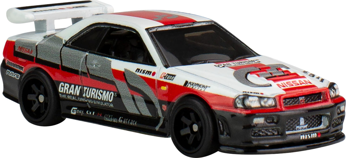 Hot Wheels Premium 1:64 Die-Cast Vehicle by Mattel – From Movies, TV & Games (Styles May Vary)