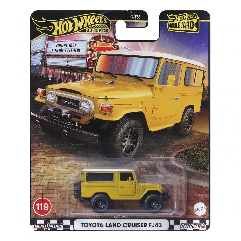 Hot Wheels Premium Boulevard Toyota Land Cruiser FJ43 – Mattel Toys