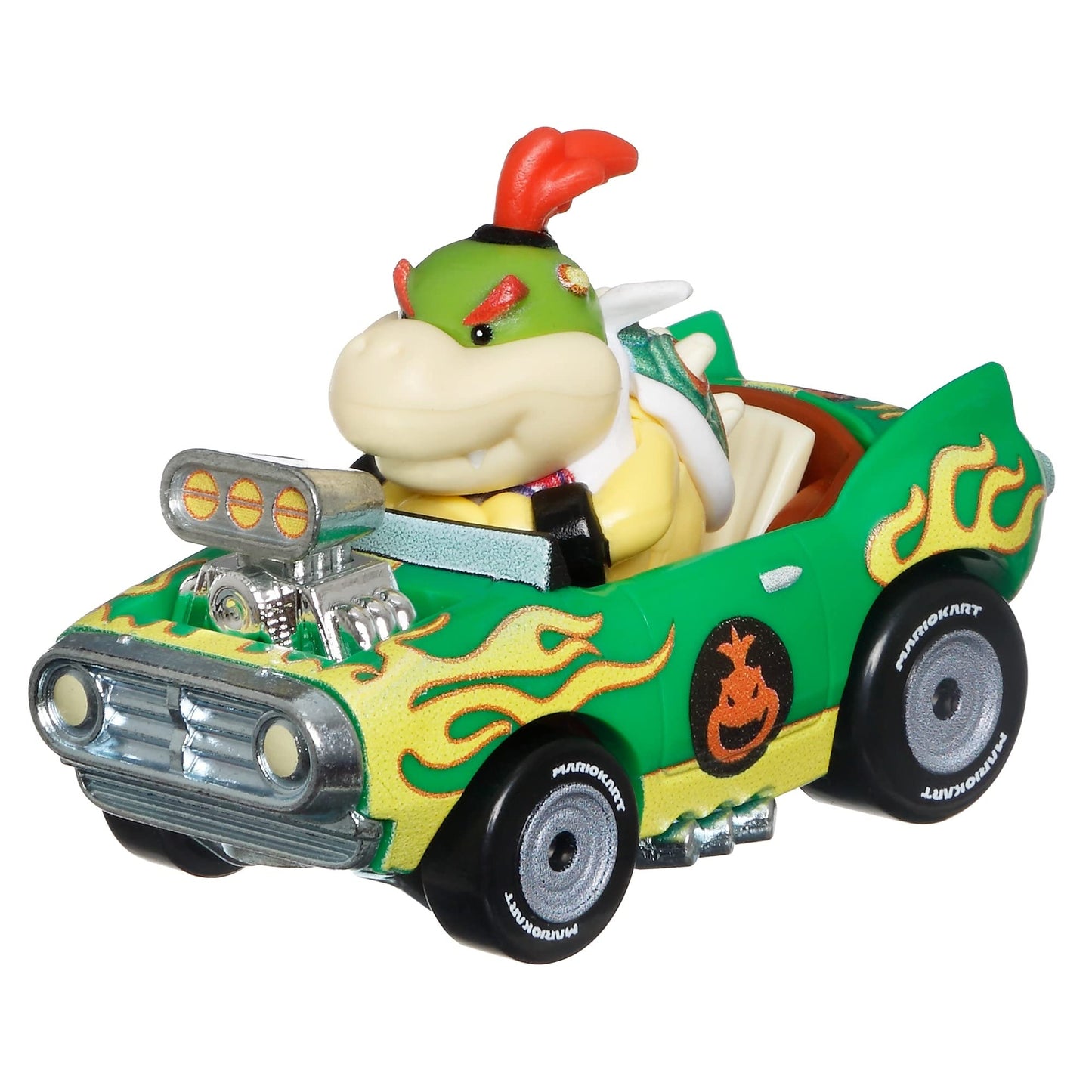 Mattel Hot Wheels Mario Kart Bowser Jr Die-Cast Racer – 1:64