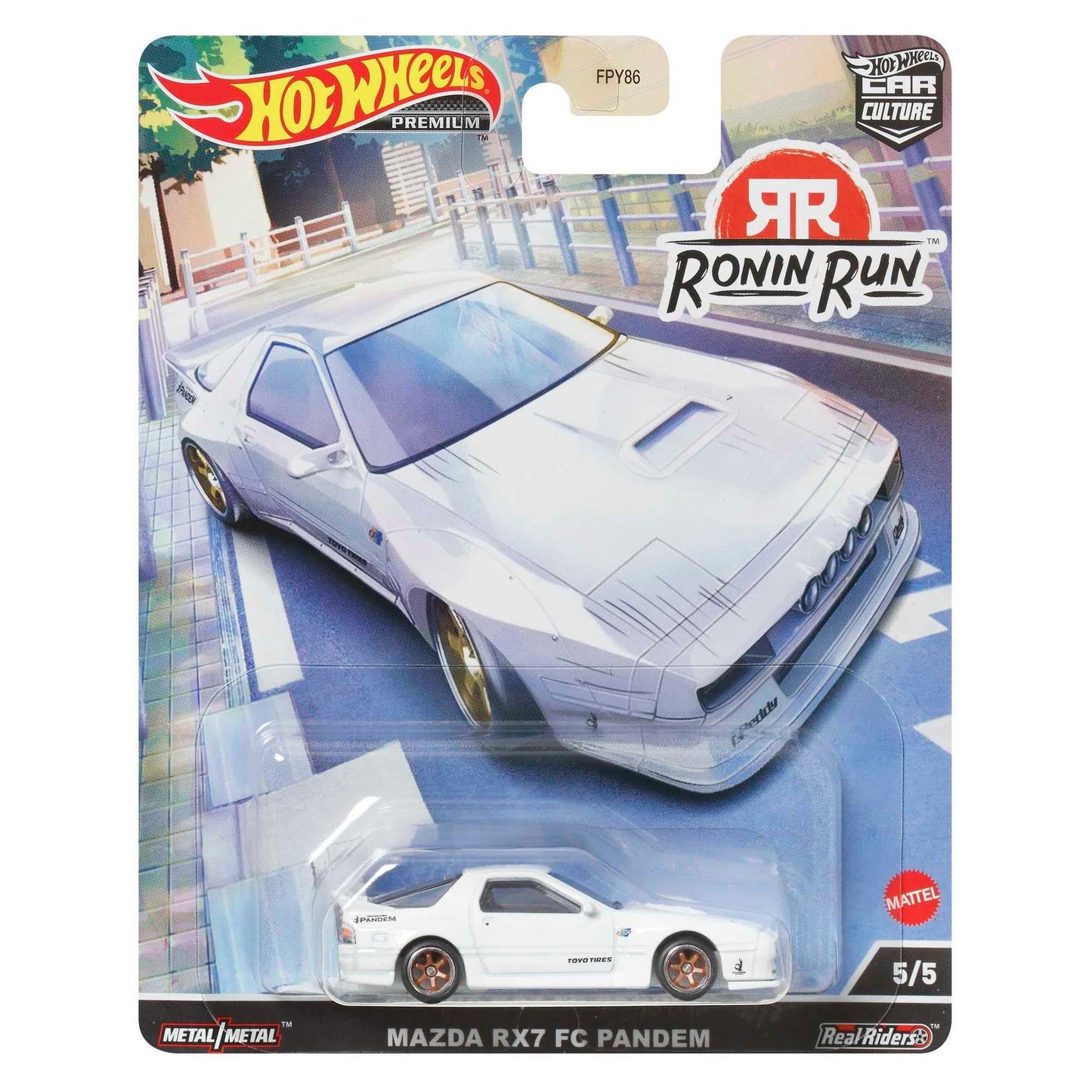 Mattel Hot Wheels Mazda RX7 FC Pandem – Die-Cast Collectible Car