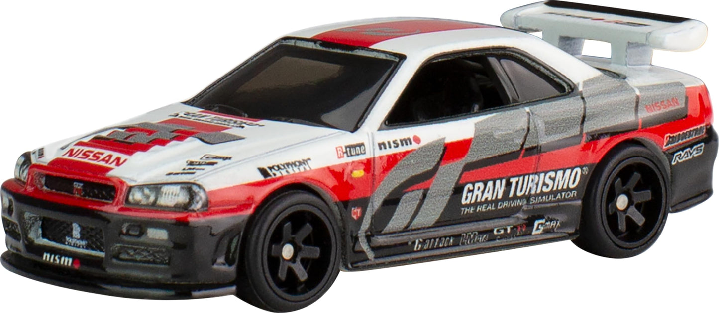 Hot Wheels Premium 1:64 Die-Cast Vehicle by Mattel – From Movies, TV & Games (Styles May Vary)