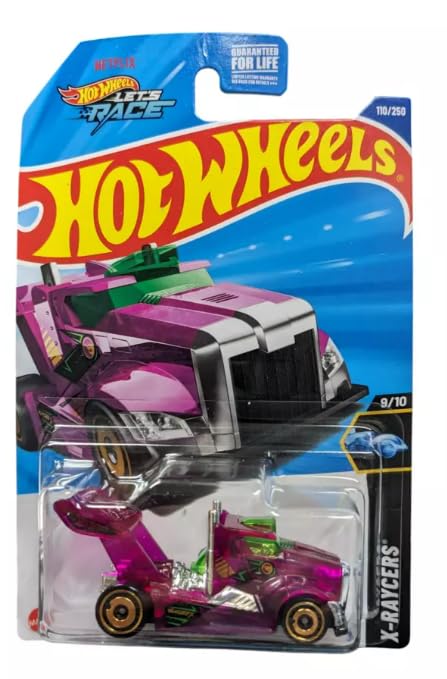 Mattel Hot Wheels Rig Storm Purple – Treasure Hunt X-Raycers 1:64 Diecast Car (110/250)