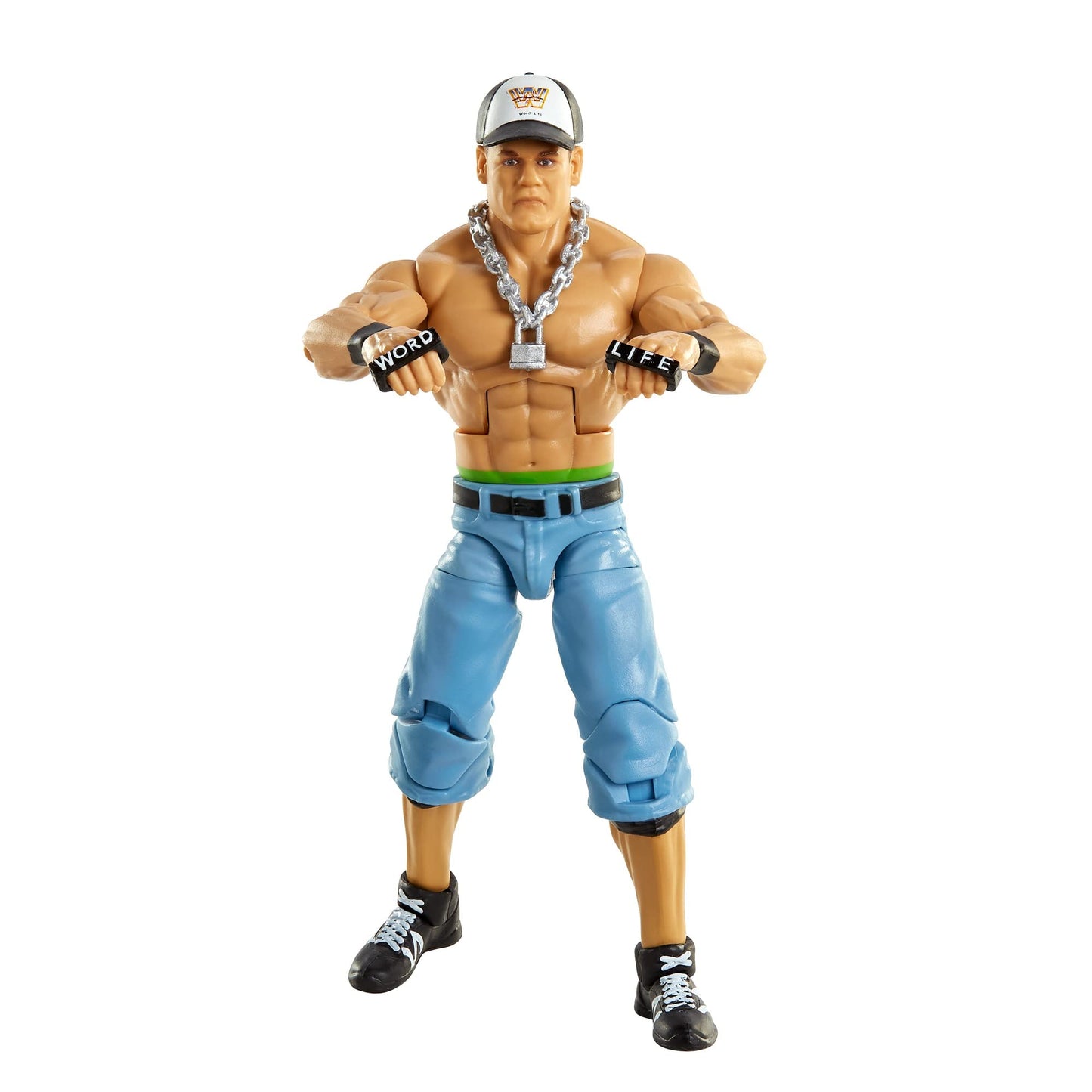 Mattel WWE Top Picks Elite John Cena 6-Inch Action Figure – Deluxe Articulation & Ring Gear