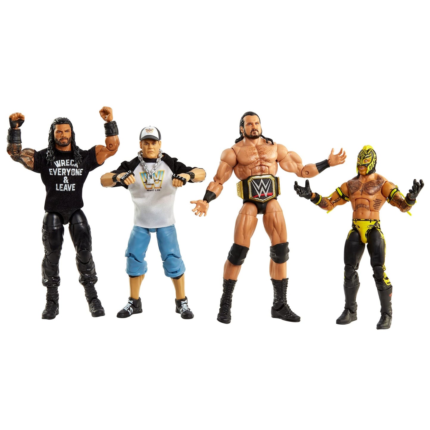 Mattel WWE Top Picks Elite John Cena 6-Inch Action Figure – Deluxe Articulation & Ring Gear