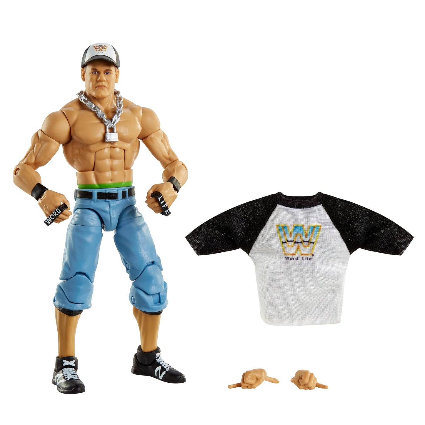 Mattel WWE Top Picks Elite John Cena 6-Inch Action Figure – Deluxe Articulation & Ring Gear