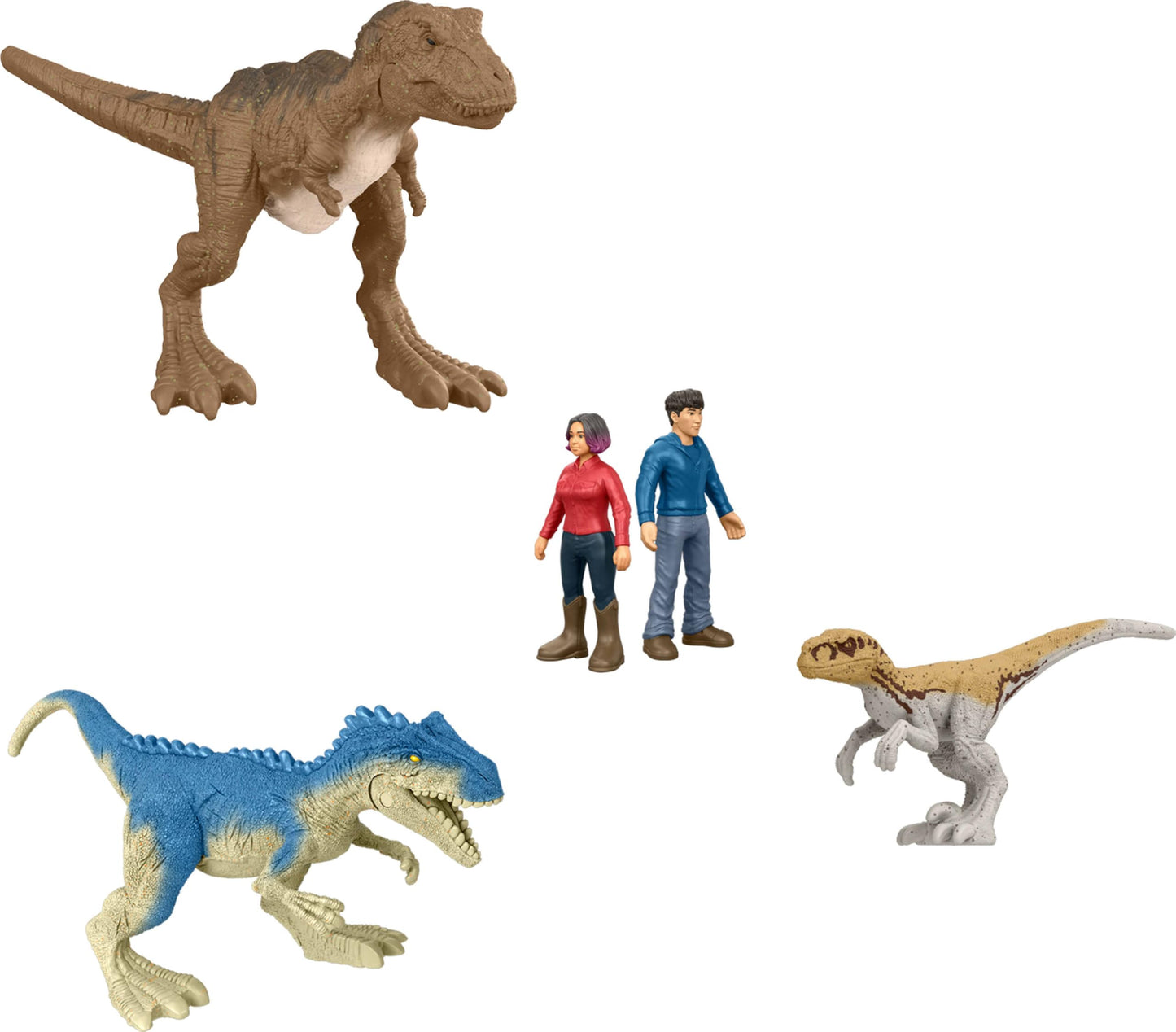 Mattel Jurassic Park MINIS Chaos Theory 20-Pack – 1.15-inch Scale Dinosaurs & Humans