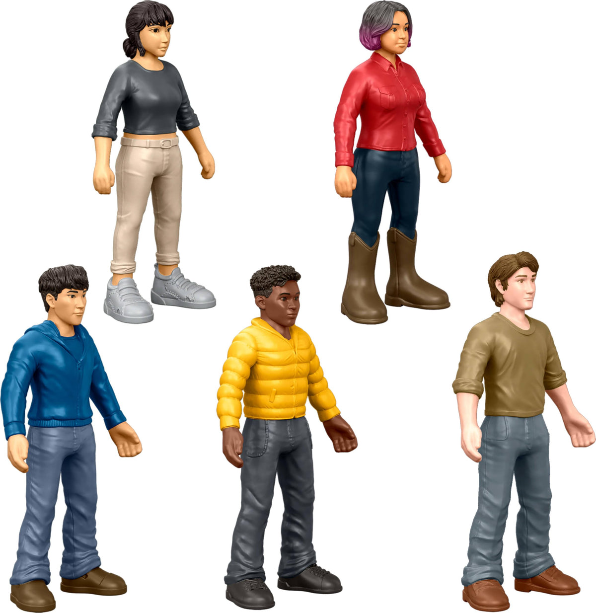 Mattel Jurassic Park MINIS Chaos Theory 20-Pack – 1.15-inch Scale Dinosaurs & Humans