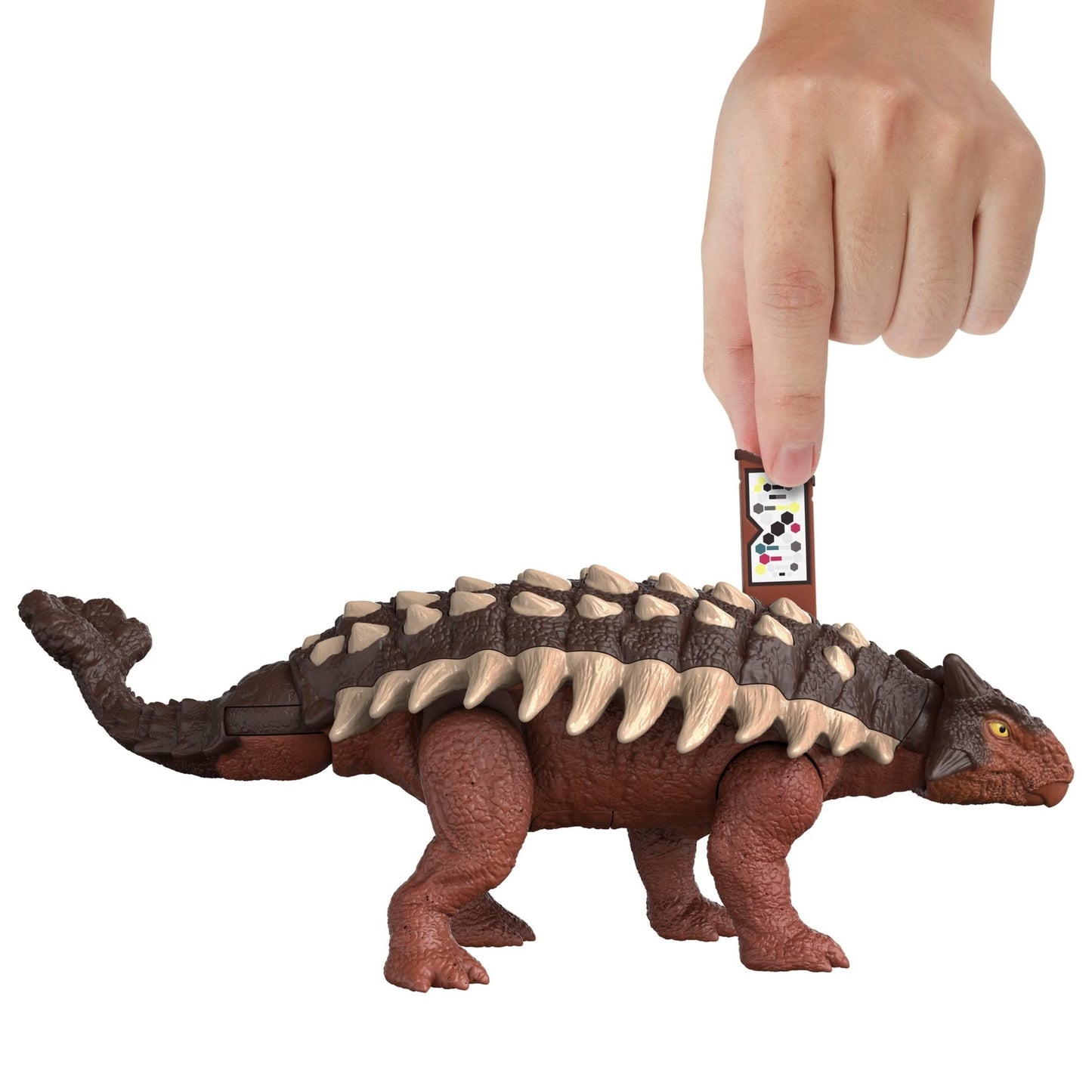 Mattel Jurassic World Dominion Roar Strikers Ankylosaurus — Roar & Tail Whip Action