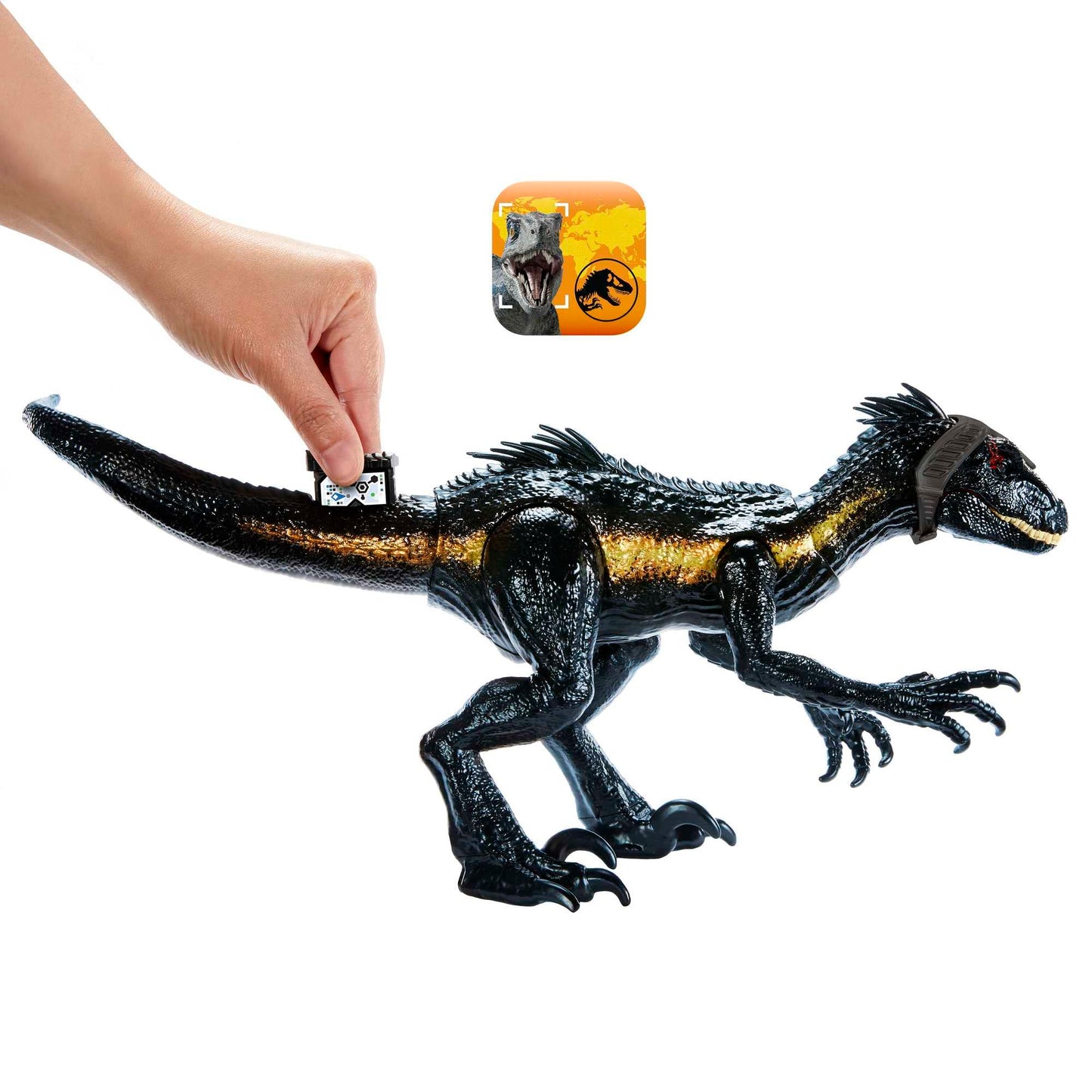 Mattel Jurassic World Indoraptor Track N Attack – 3 Attack Features + AR Play