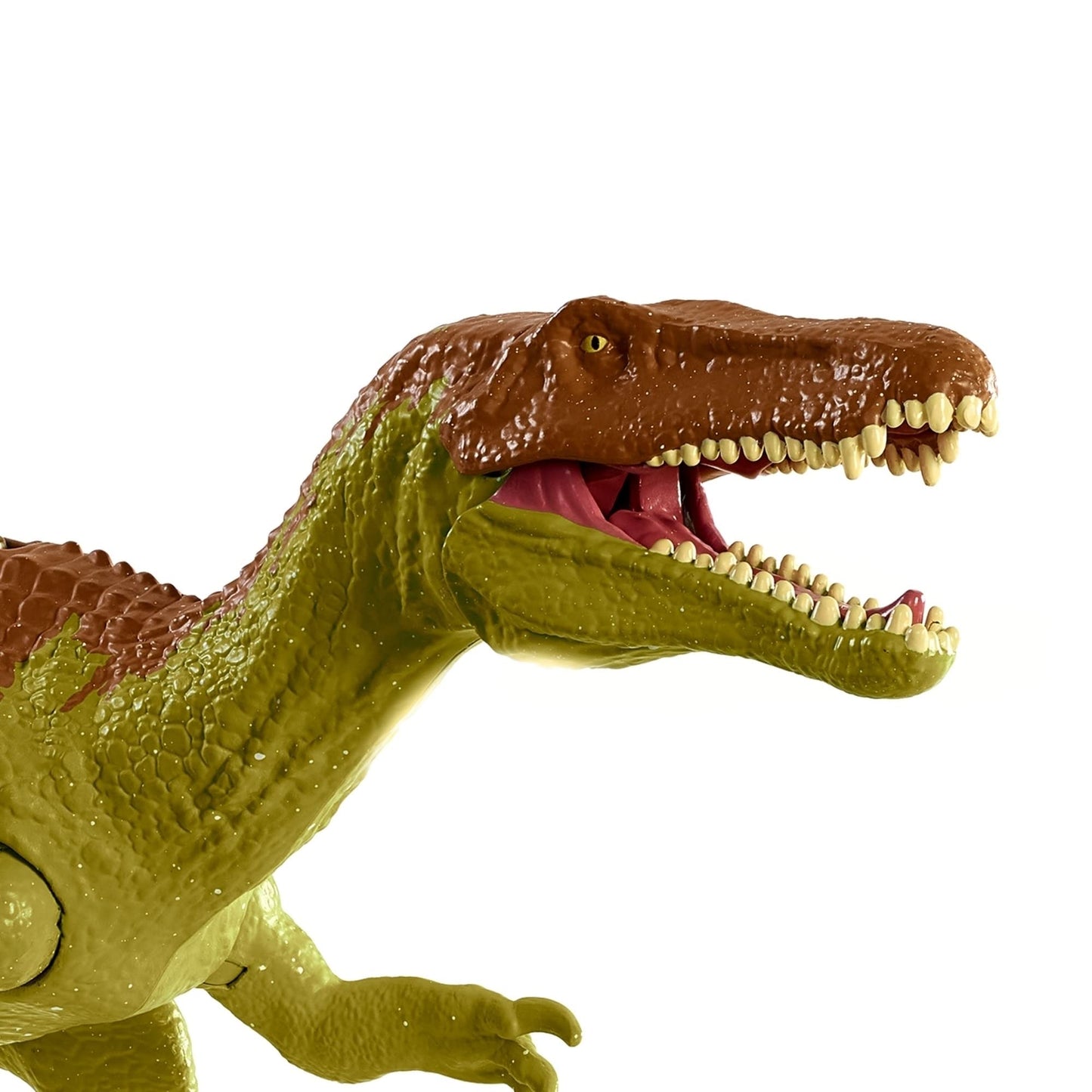 Mattel Jurassic World Camp Cretaceous Roar Attack Baryonyx Limbo Action Figure – Strike Motion & Sounds