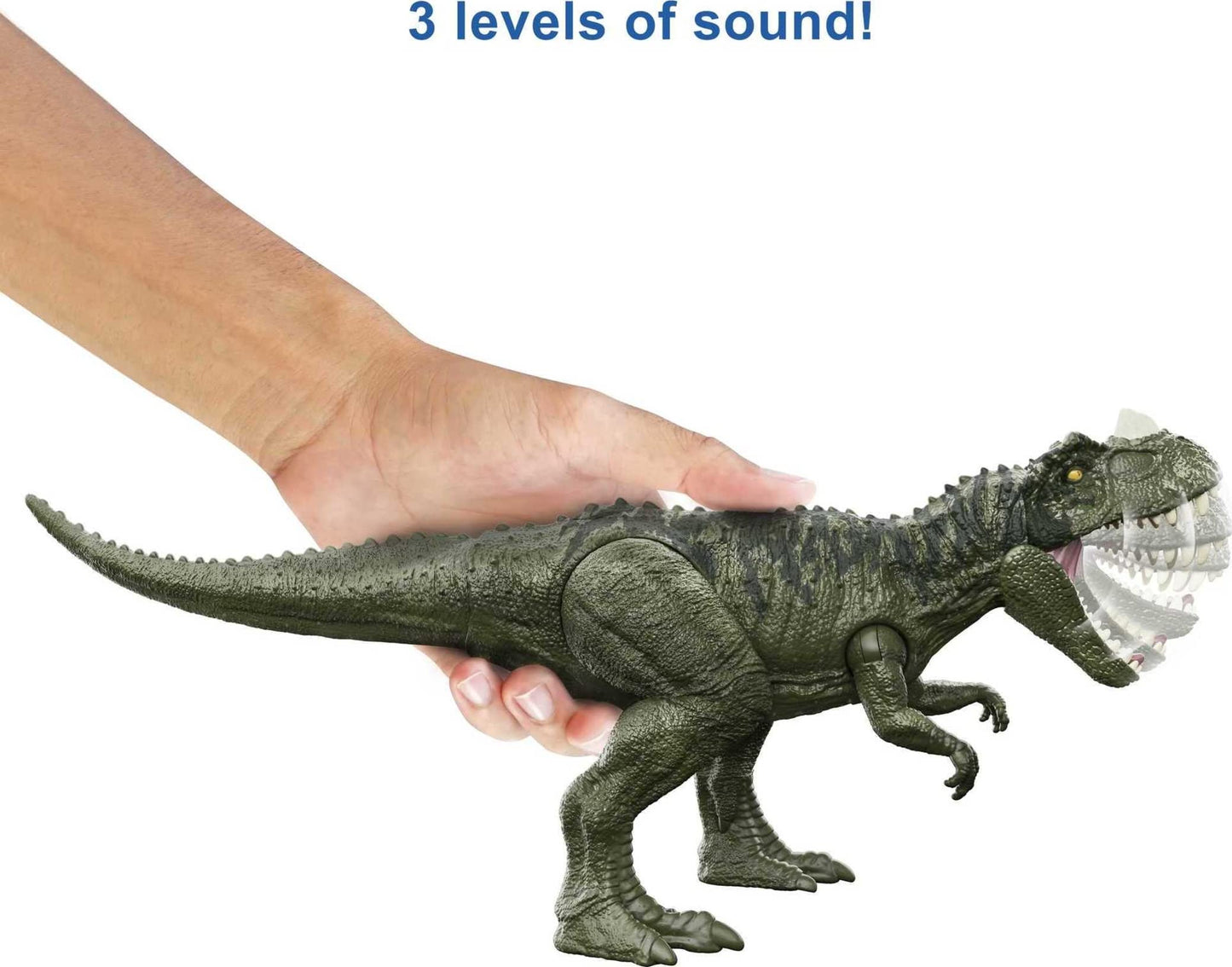Mattel Jurassic World Camp Cretaceous Roar Attack Ceratosaurus — Motion & Sound Figure