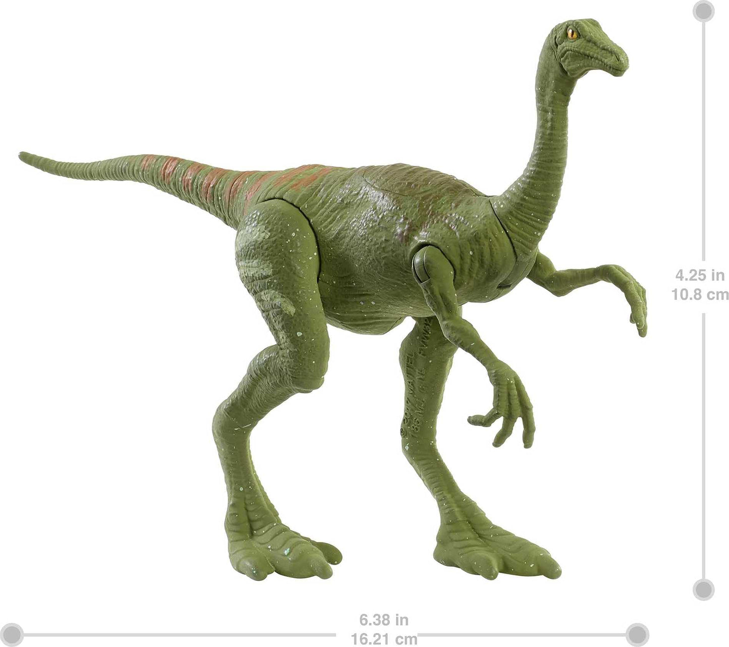 Mattel Jurassic World Gallimimus Fierce Force Figure – Movable Joints & Single-Strike