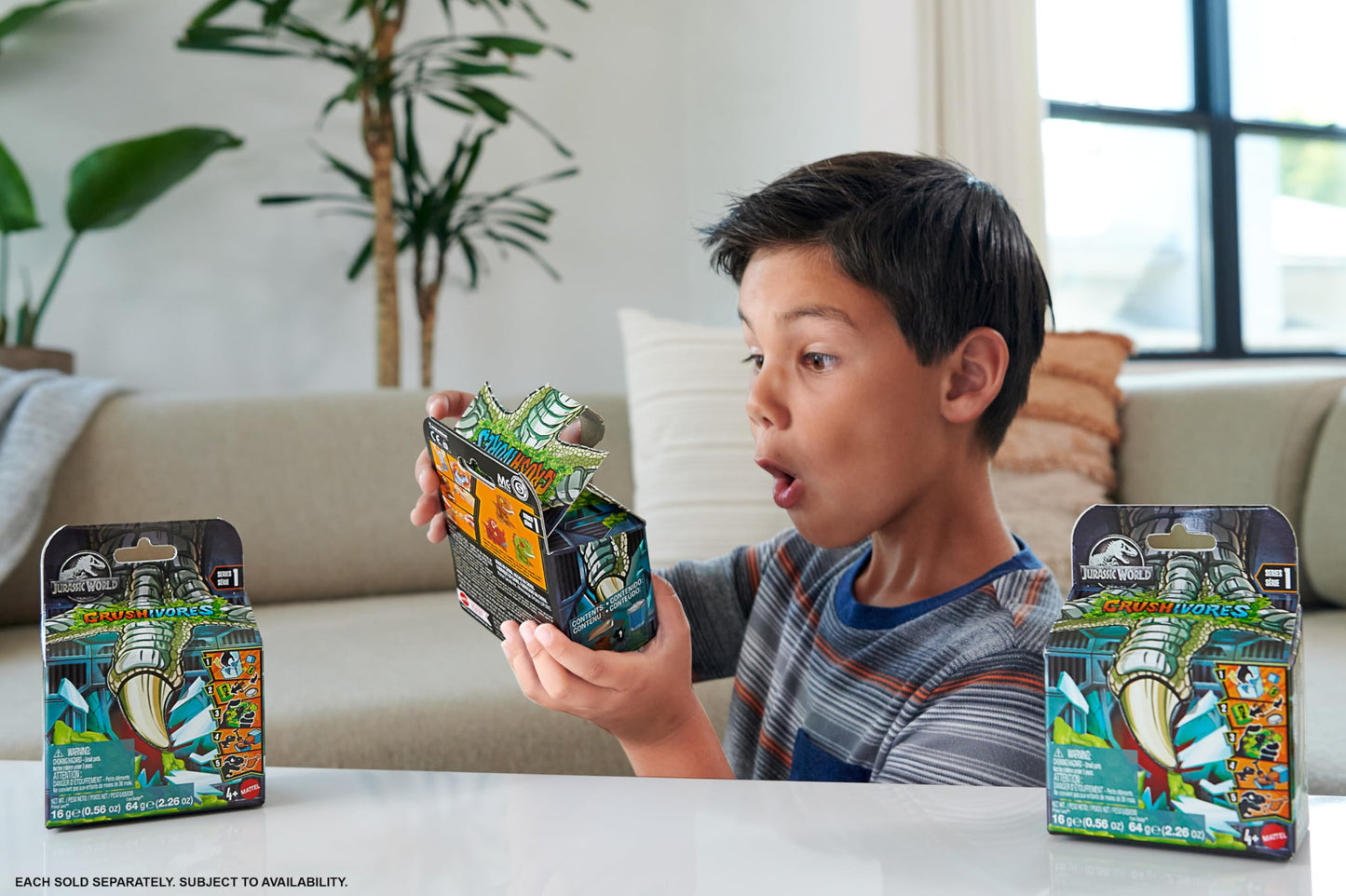 Mattel Jurassic World Crushivores Mini Dinosaur Figure & Accessories – Unboxing Toy with Cryo Sludge Surprises and Sensory Compounds