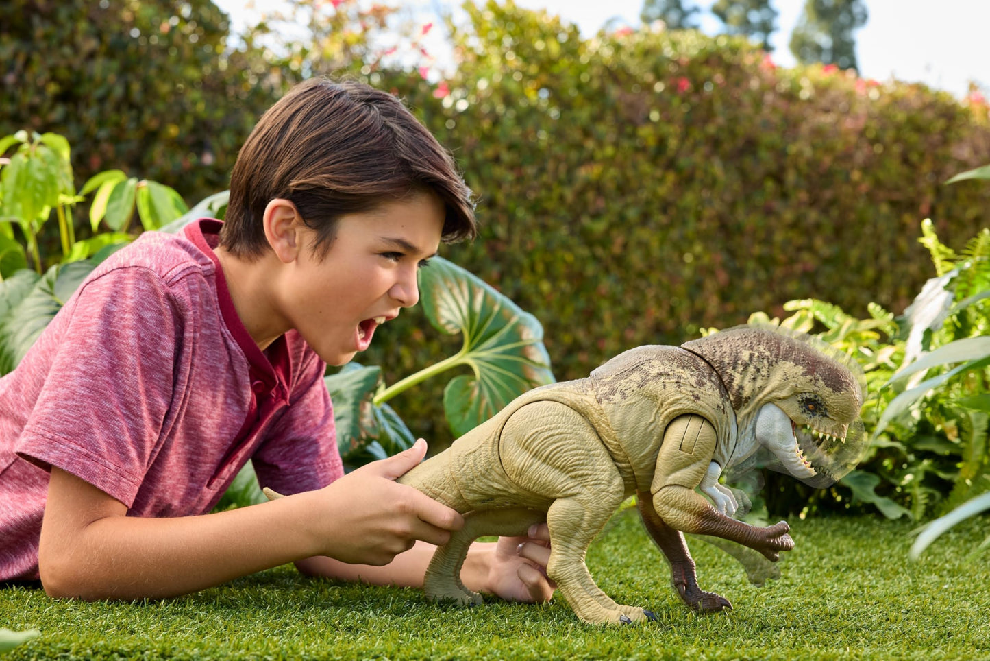 Mattel Jurassic World Distortus Rex Rumble N Rampage 22-Inch Action Figure