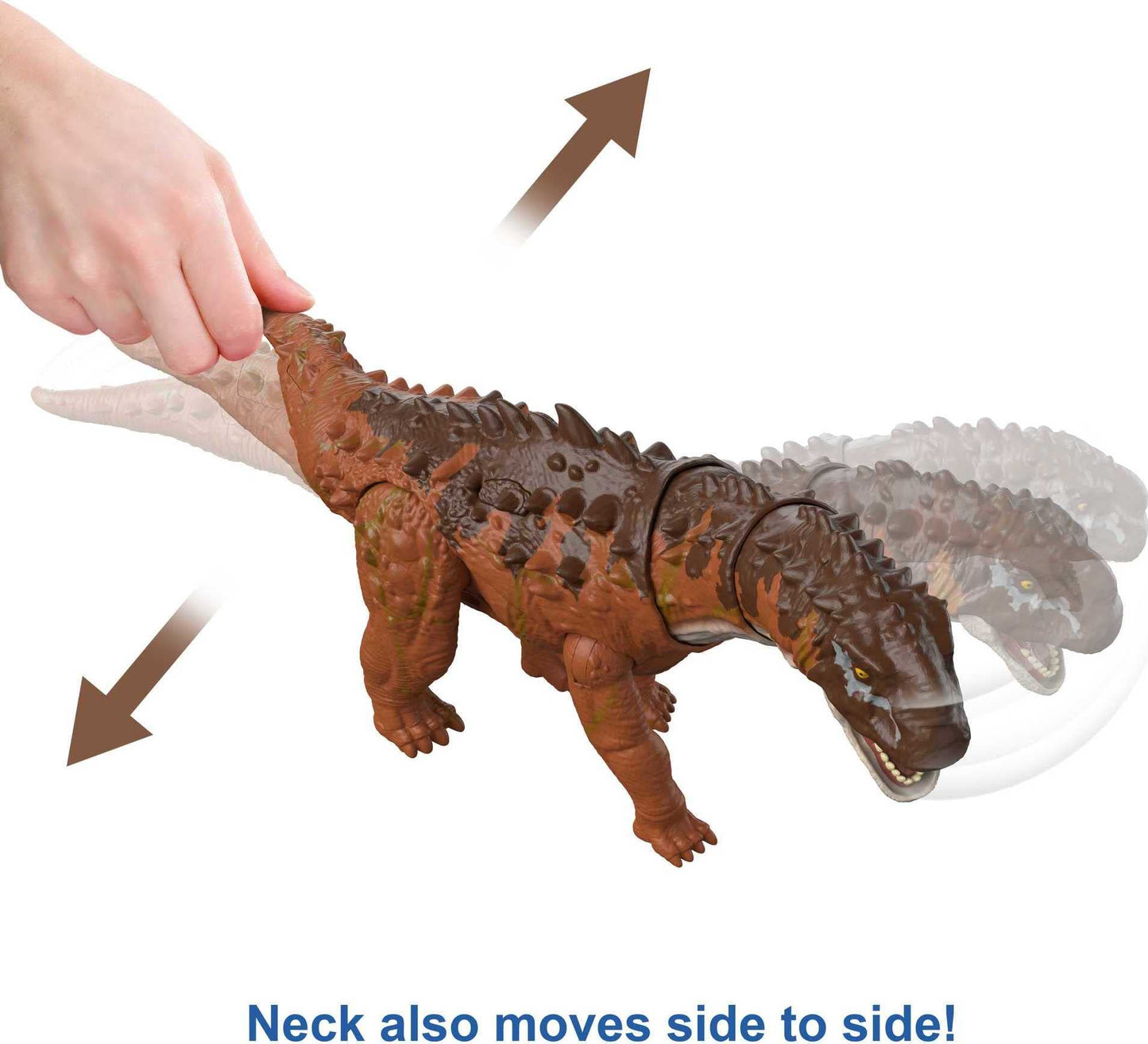 Mattel Jurassic World Dominion Ampelosaurus Massive Action Dino Figure with AR