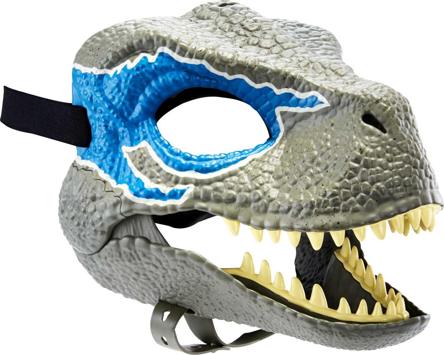 Mattel Jurassic World Dominion Velociraptor Blue Mask — Realistic Movie-Inspired Dino Mask