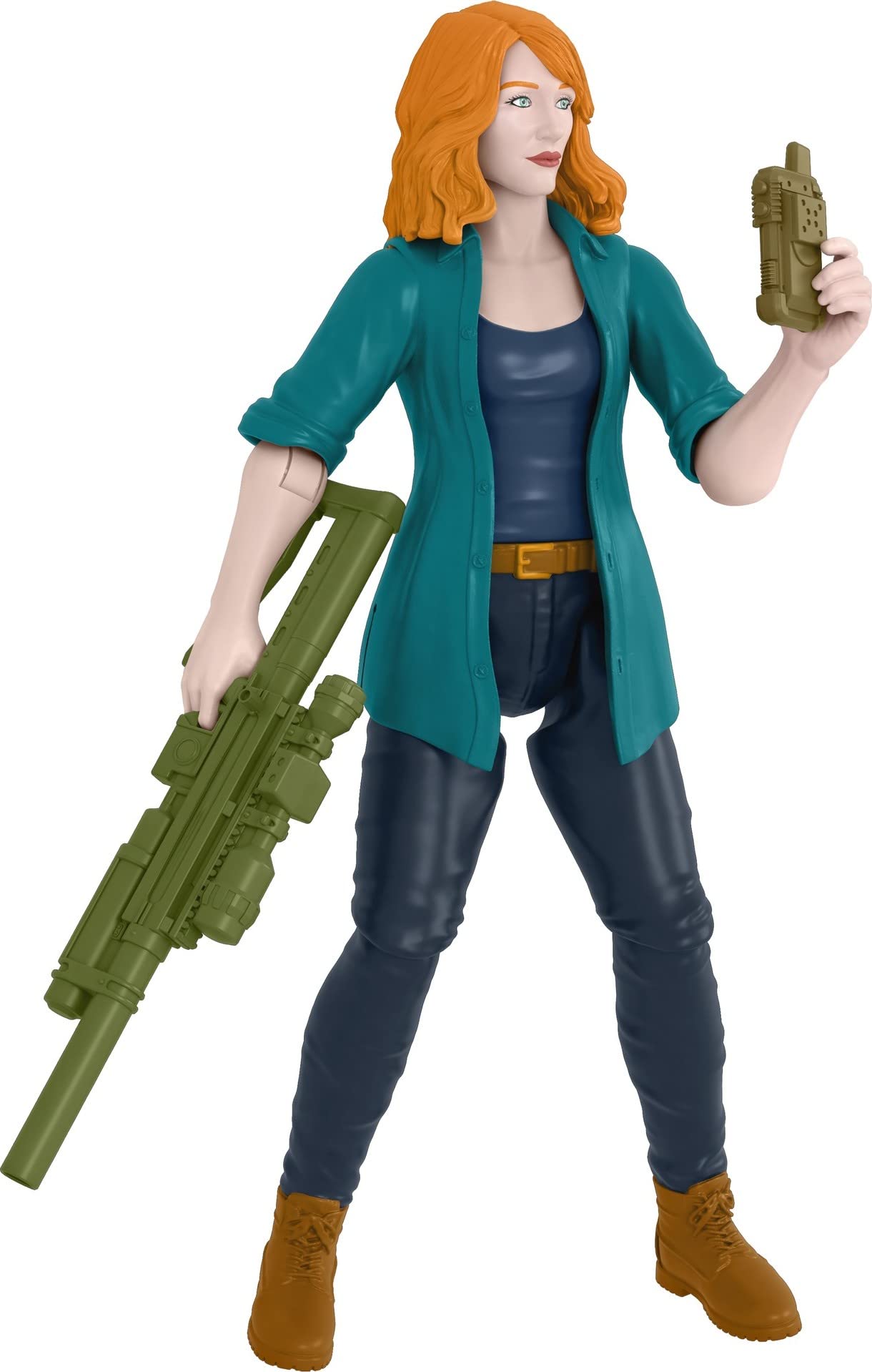 Mattel Jurassic World Dominion Claire & Dilophosaurus Action Figures + AR Accessories