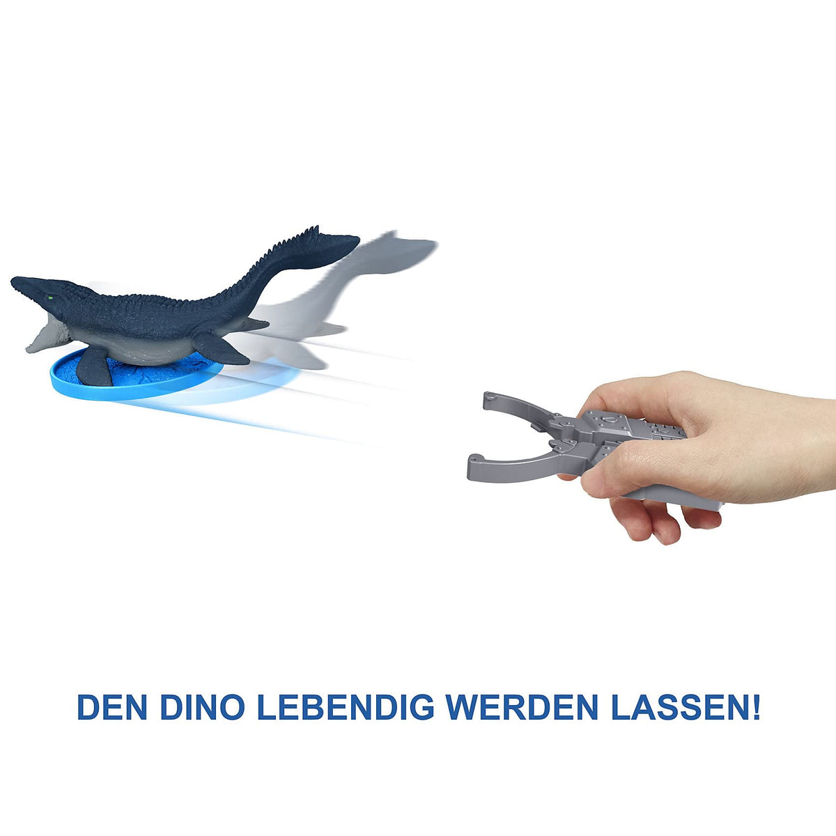 Mattel Jurassic World Dominion Minis Mosasaurus Mayhem Playset | 2 Mini Figures & Break-Away Crane