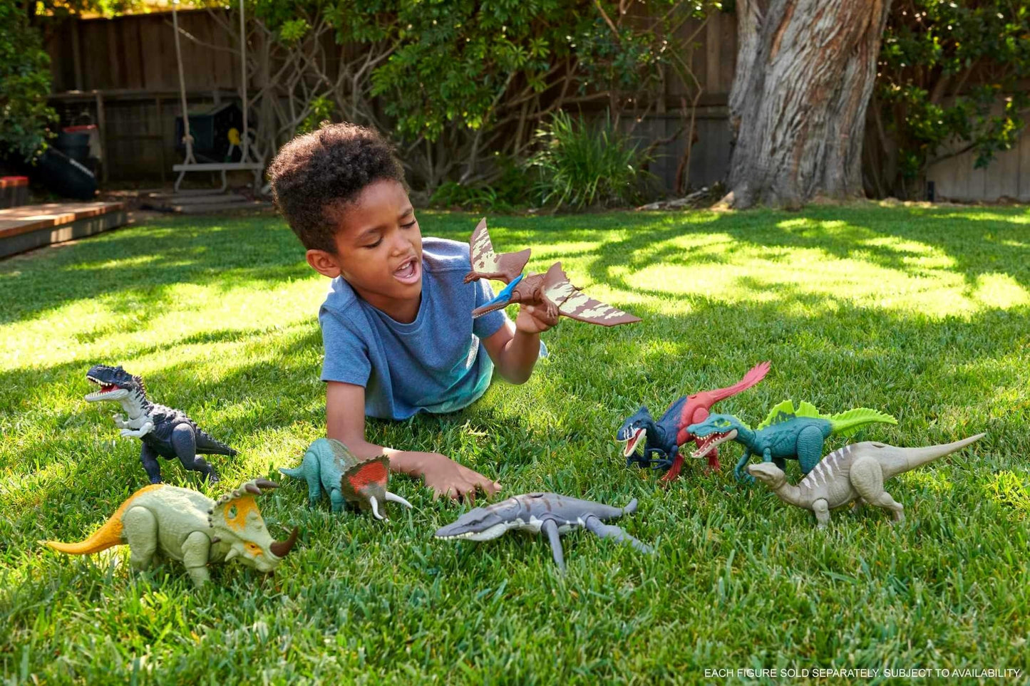 Mattel Jurassic World Dominion Roar Strikers Pteranodon — AR Action, Roaring Sound & Bite Attack