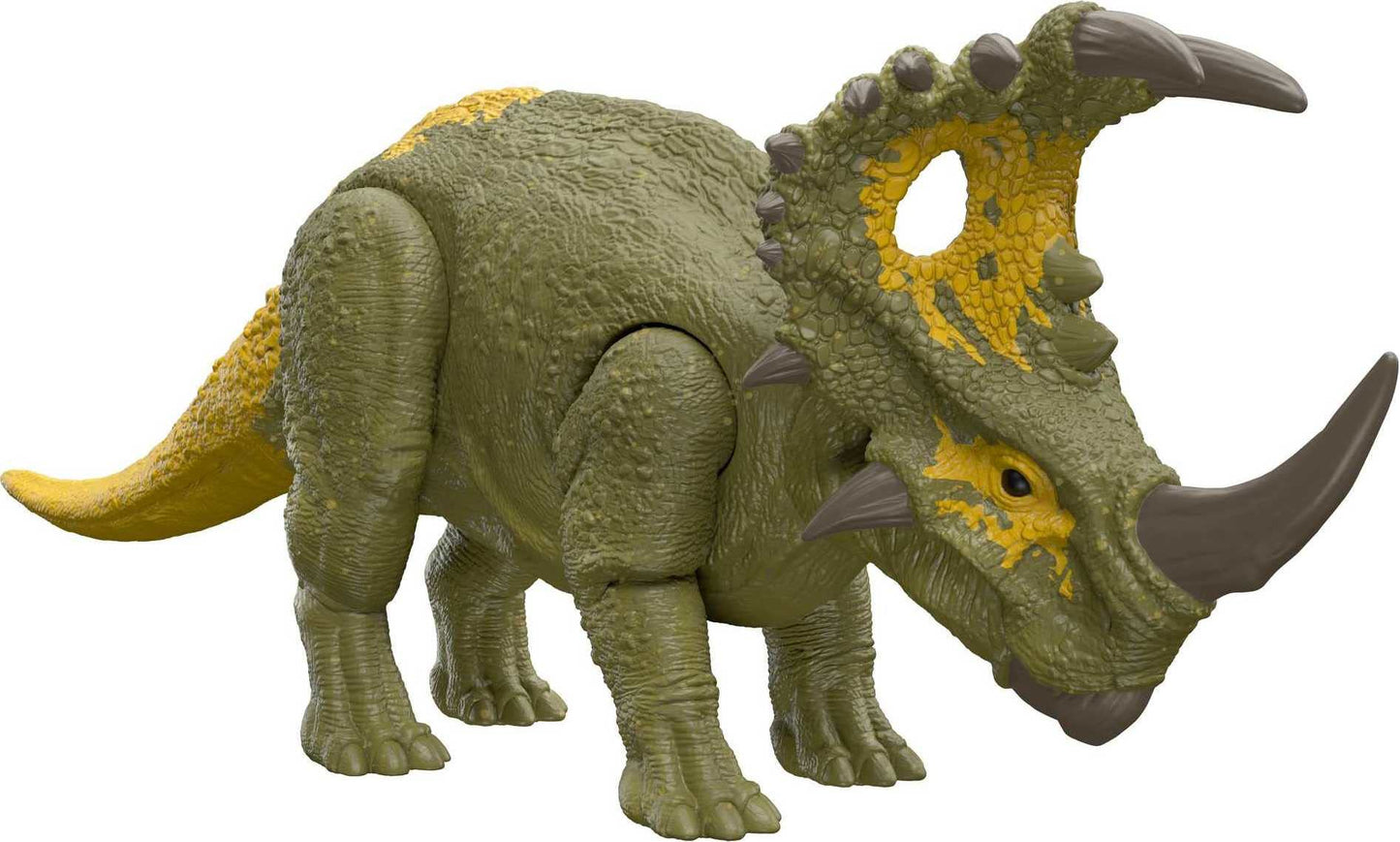 Mattel Jurassic World Dominion Sinoceratops Roar Strikers Figure with Roaring Sound and AR
