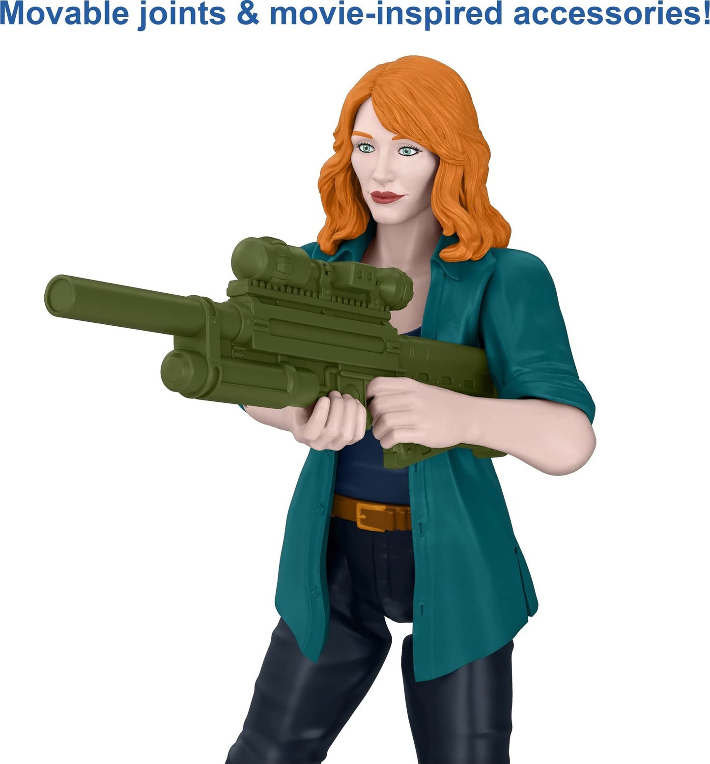 Mattel Jurassic World Dominion Claire & Dilophosaurus Action Figures + AR Accessories