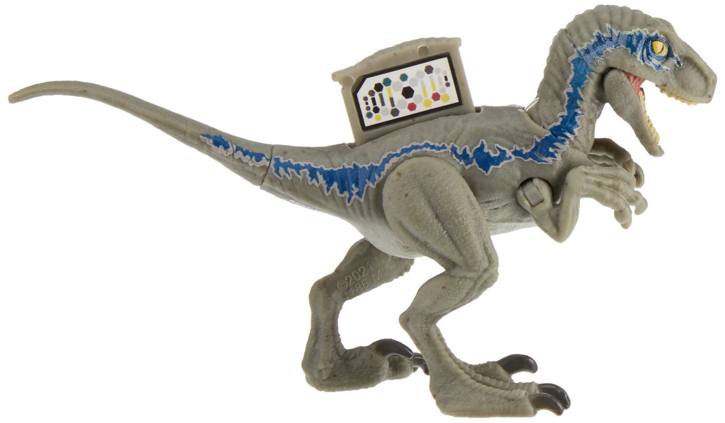 Mattel Jurassic World Dominion Owen & Velociraptor Beta Action Figure Pack | AR Play Set