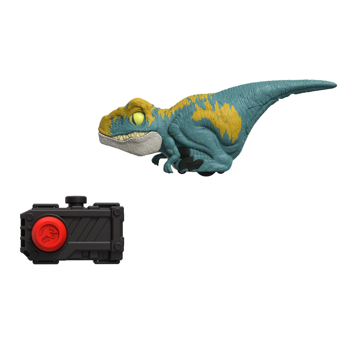 Mattel Jurassic World Dominion Uncaged Velociraptor — Clicker-Controlled Motion & Sound