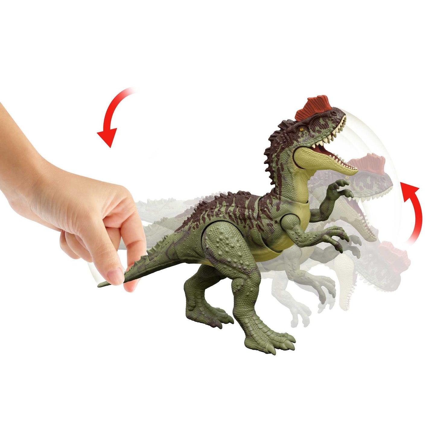 Jurassic World Dominion 3 Pack Figures - Owen Grady, Yangchuanosaurus & Blue - Mattel