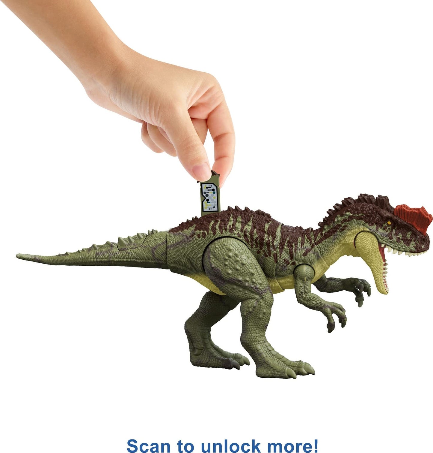 Mattel Jurassic World Dominion Yangchuanosaurus Massive Action Dino Figure with AR