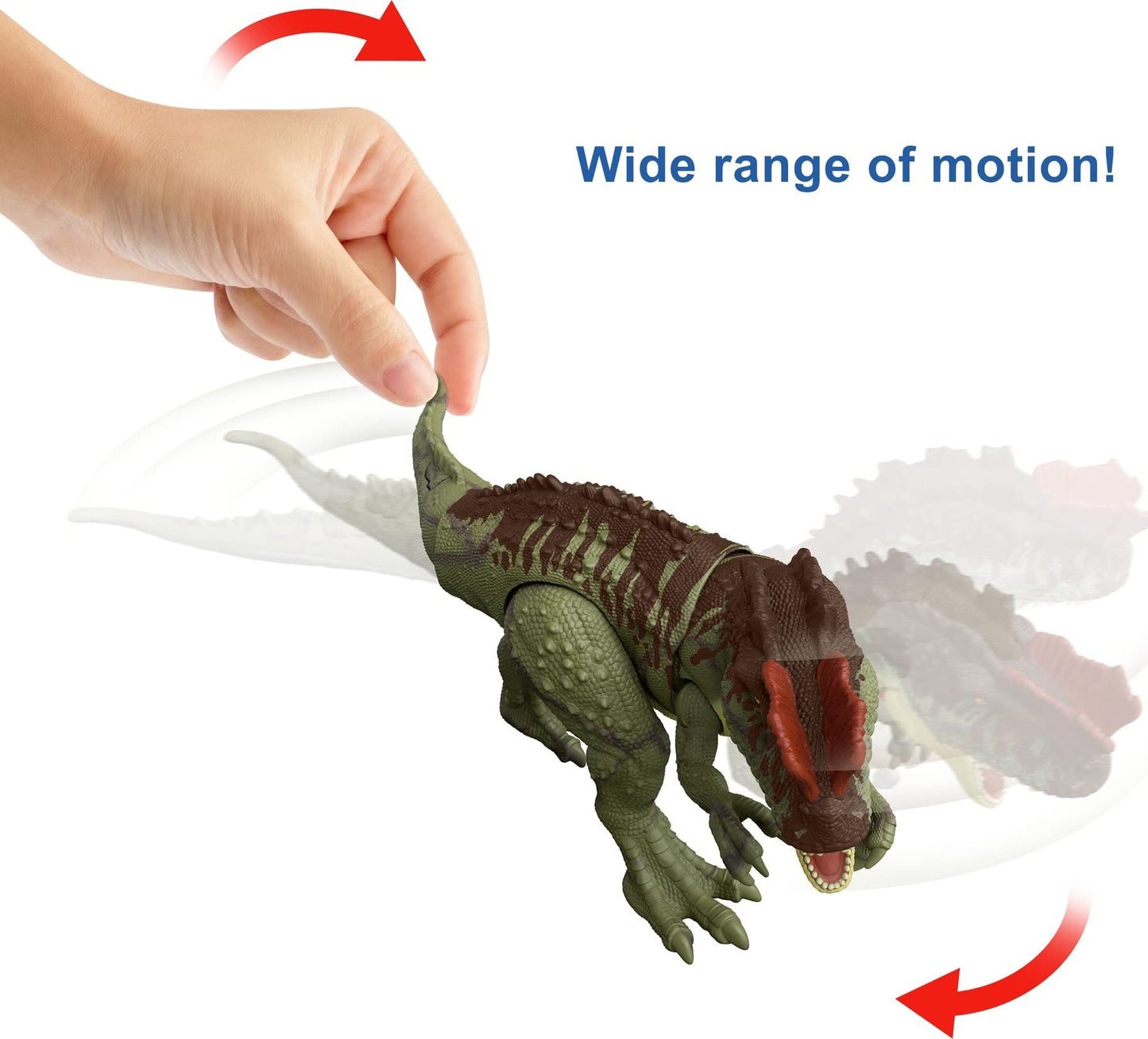 Mattel Jurassic World Dominion Yangchuanosaurus Massive Action Dino Figure with AR