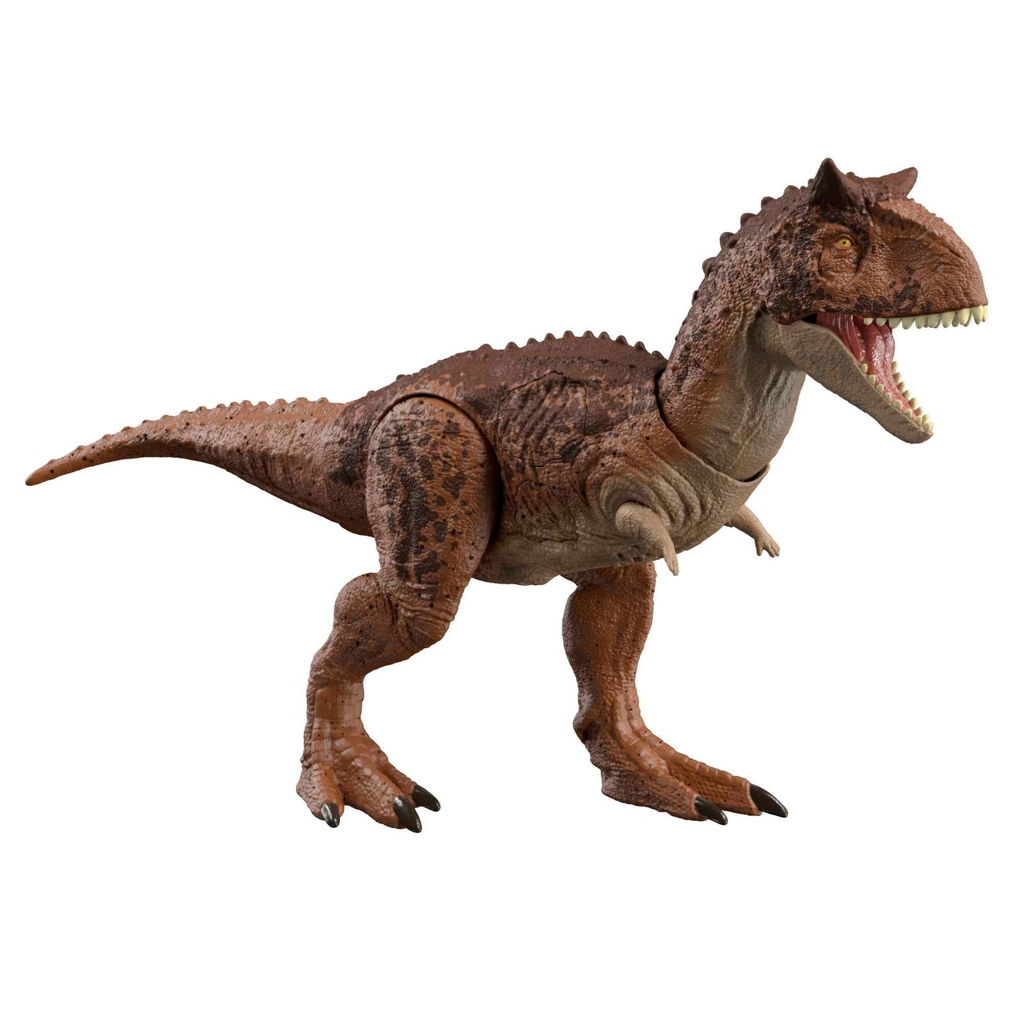 Mattel Jurassic World Epic Attack Chompin' Carnotaurus – Lights, Roar & 3 Damage Levels