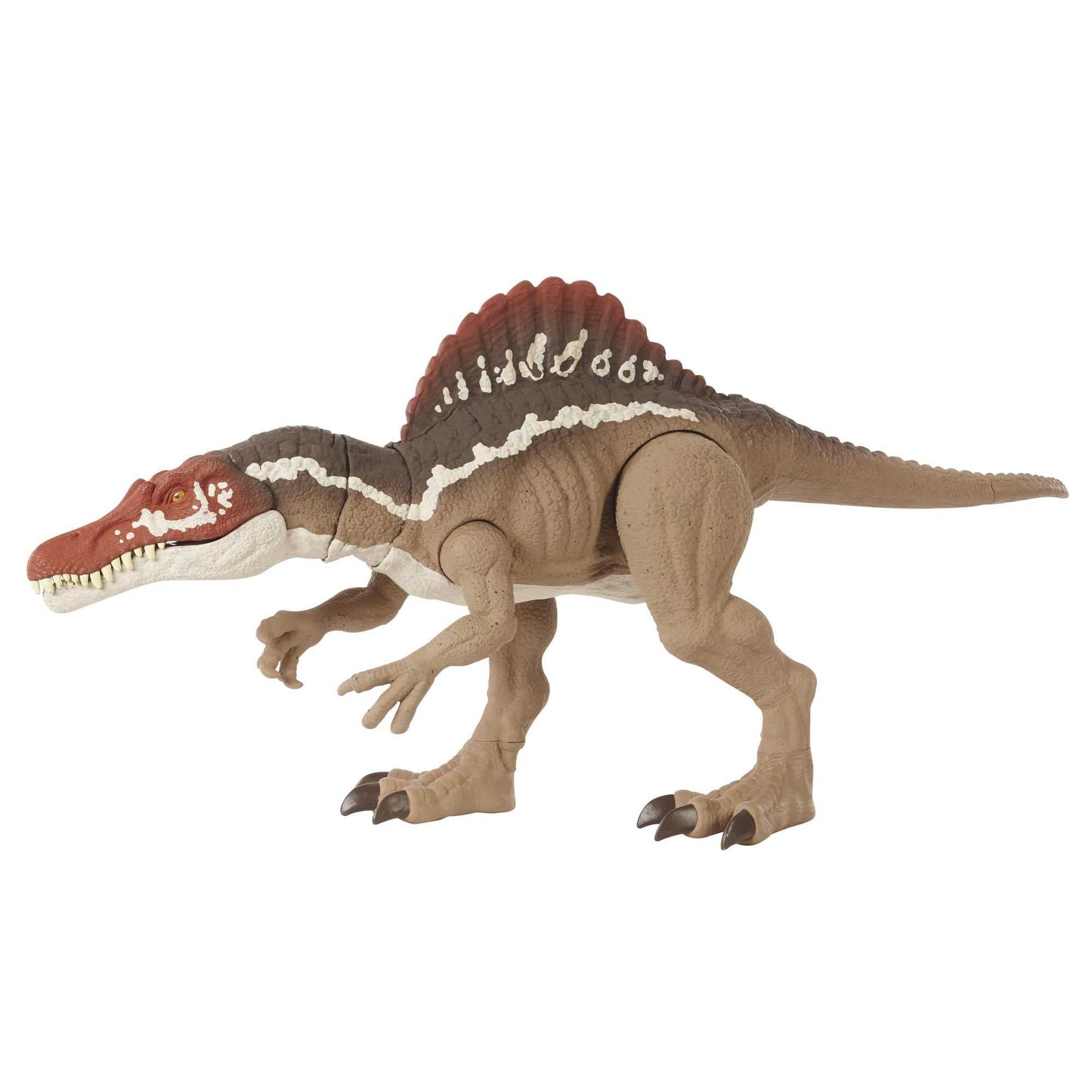 Mattel Jurassic World Extreme Chompin' Spinosaurus Action Figure - Huge Bite & Articulated Joints