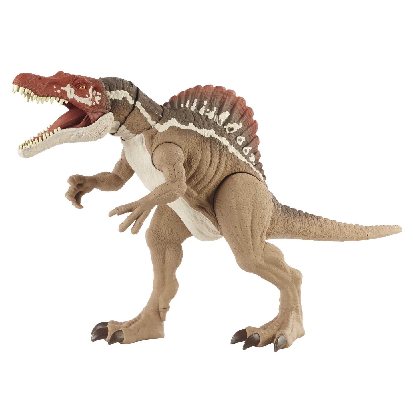 Mattel Jurassic World Extreme Chompin' Spinosaurus Action Figure - Huge Bite & Articulated Joints