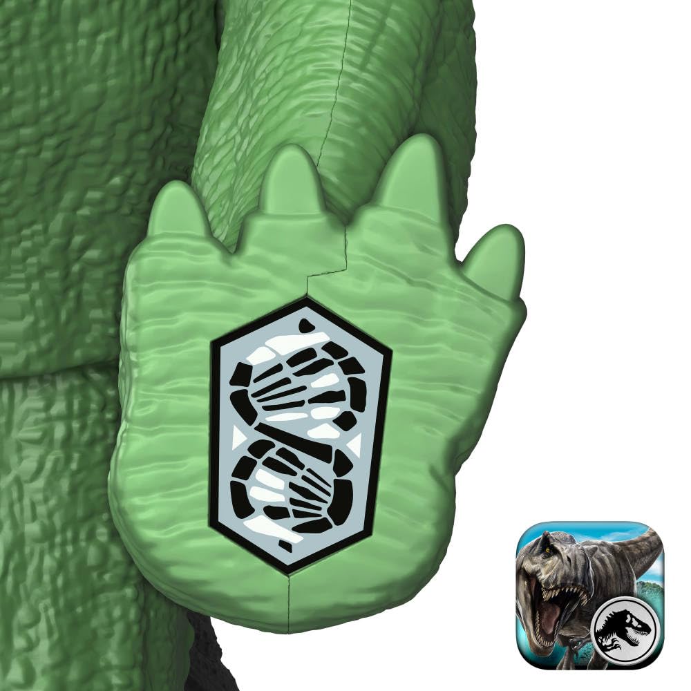 Mattel Jurassic World Gigantic Thrashers Stegosaurus – 14-Inch Attack Action Dino Figure