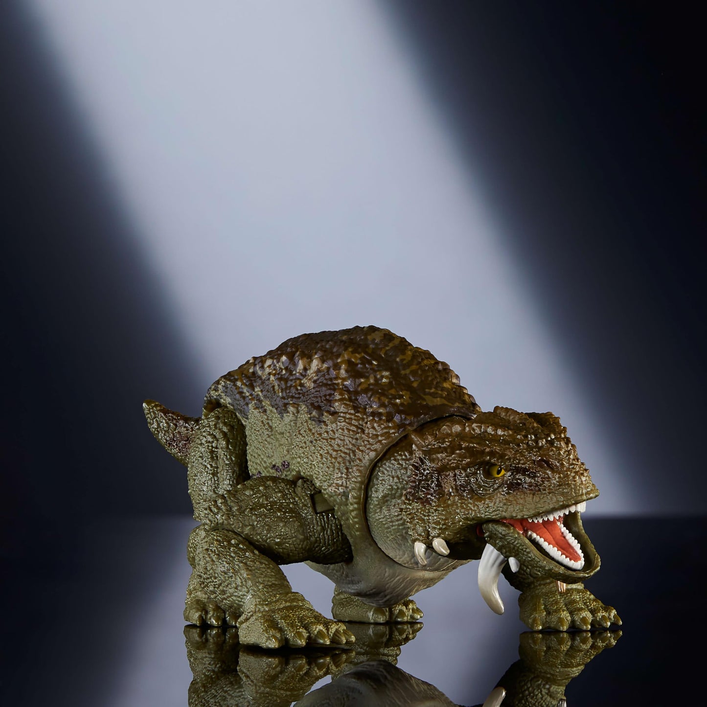Mattel Jurassic World Hammond Collection Scutosaurus Action Figure – Premium Glass Eyes, 14-Point Articulation