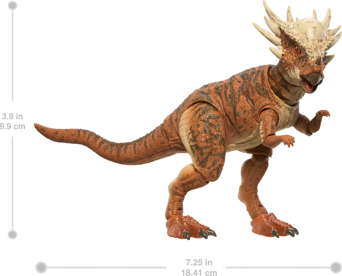 Mattel Jurassic World Hammond Collection Stygimoloch Action Figure | Glass Eyes & 14 Points of Articulation