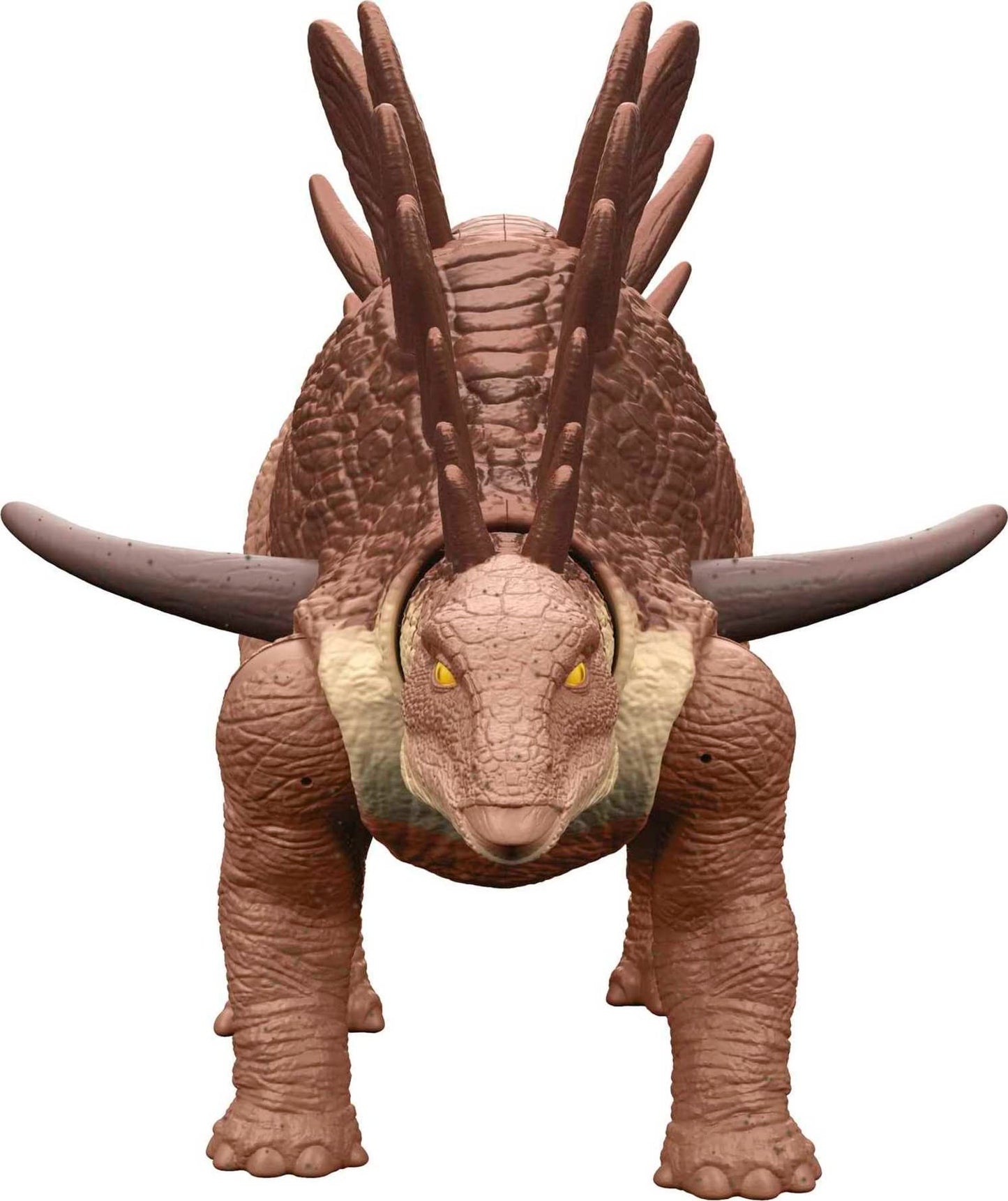 Mattel Jurassic World Camp Cretaceous Roar Attack Kentrosaurus Action Figure – Strike & Sounds