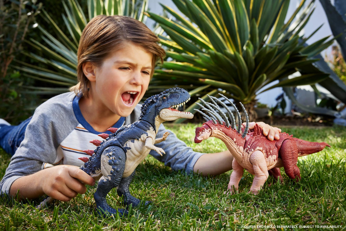 Mattel Jurassic World Gigantic Trackers Mapusaurus – Mega Bite Rampage Action Figure