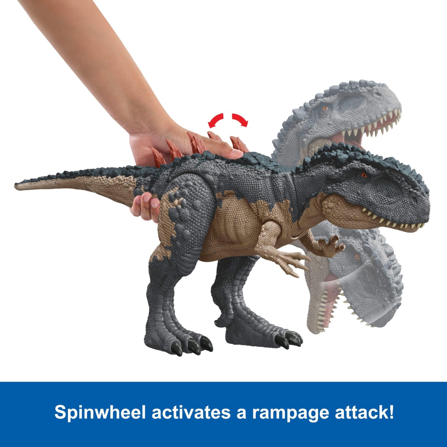 Mattel Jurassic World Gigantic Trackers Mapusaurus – Mega Bite Rampage Action Figure