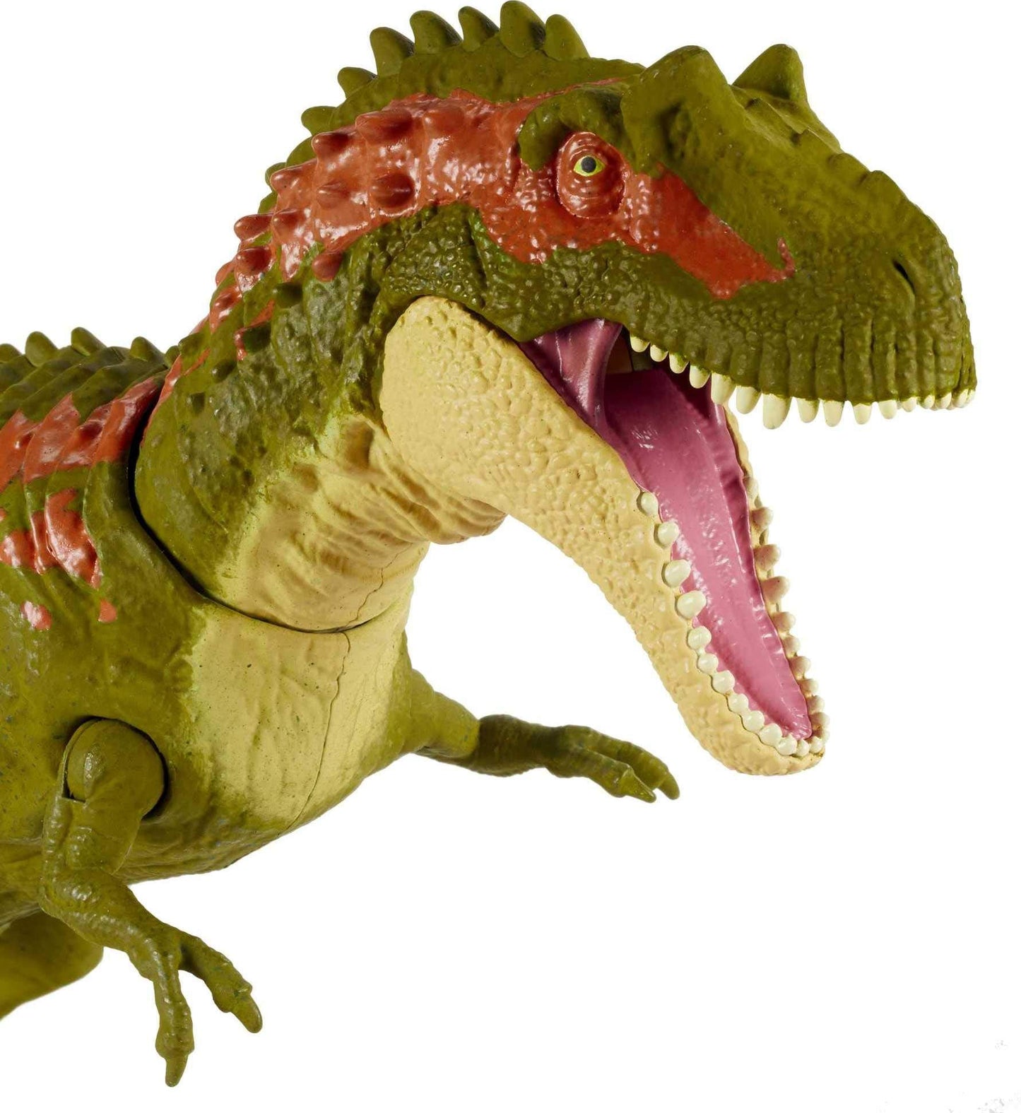 Mattel Jurassic World Massive Biters Albertosaurus Action Figure | Tail-Activated Strike & Chomping Motion