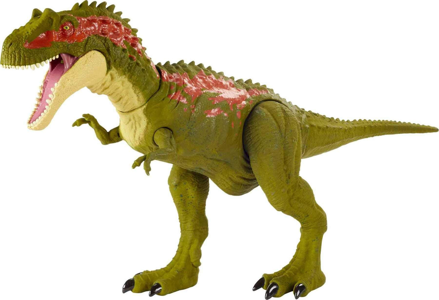 Mattel Jurassic World Massive Biters Albertosaurus Action Figure | Tail-Activated Strike & Chomping Motion