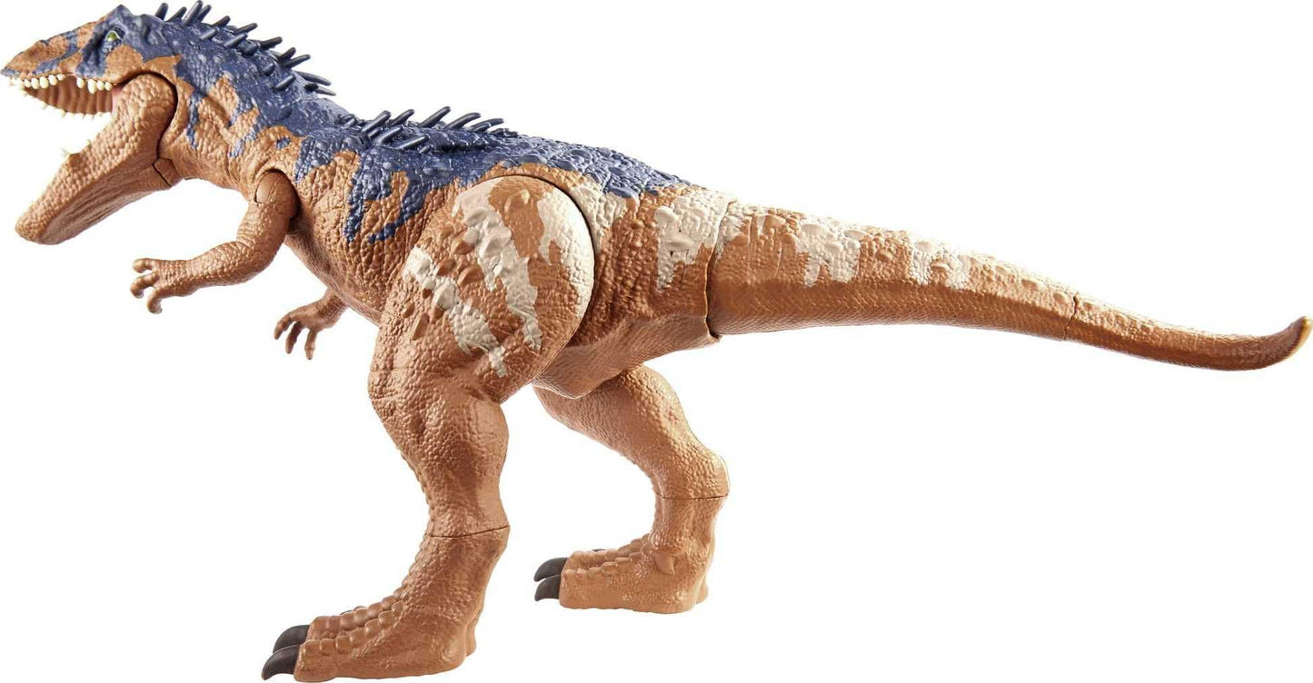 Mattel Jurassic World Massive Biters Siats Meekerorum Figure – Tail Strike & Chomping Action