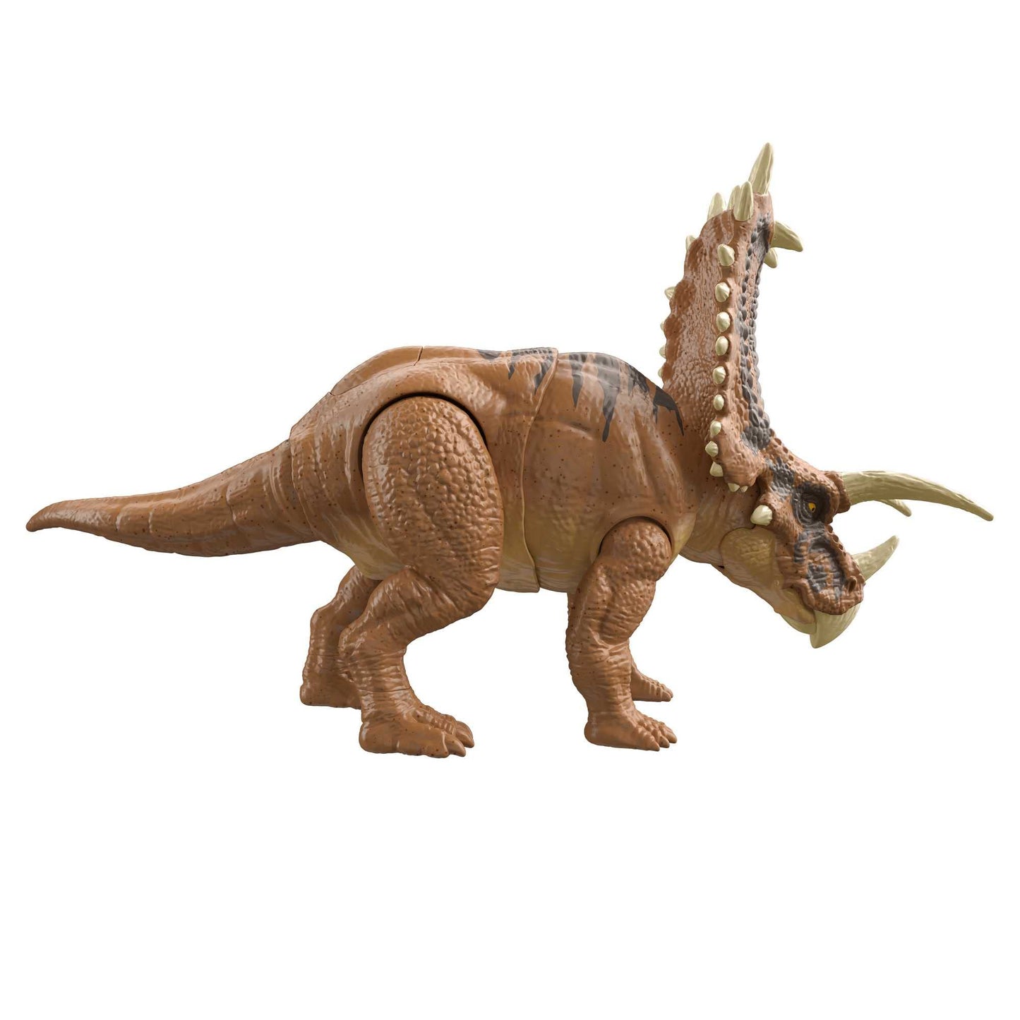 Mattel Jurassic World Mega Destroyers Pentaceratops – Attack Motion & Breakaway Accessory Dino Toy