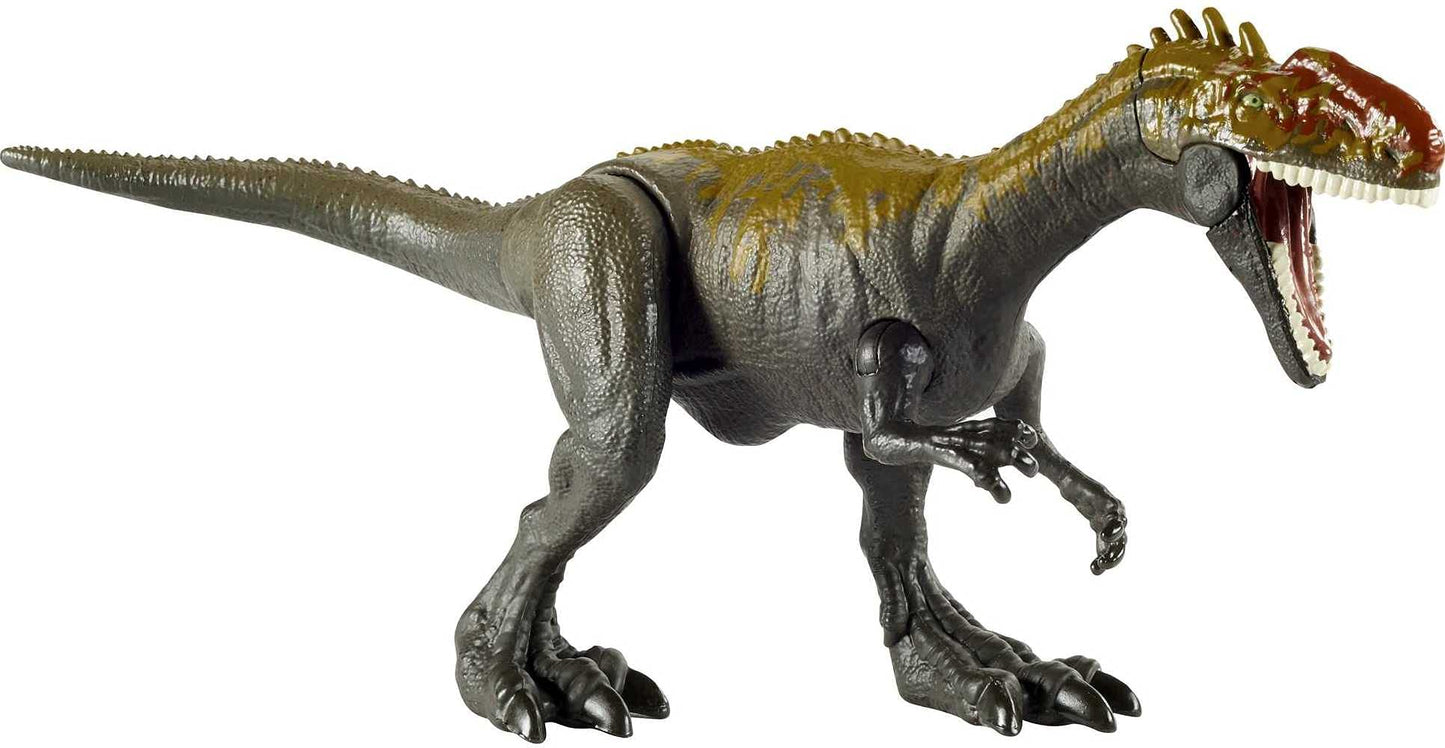 Mattel Jurassic World Camp Cretaceous Monolophosaurus Savage Strike Figure – Small Size, Movable Arms & Legs, Ages 4+