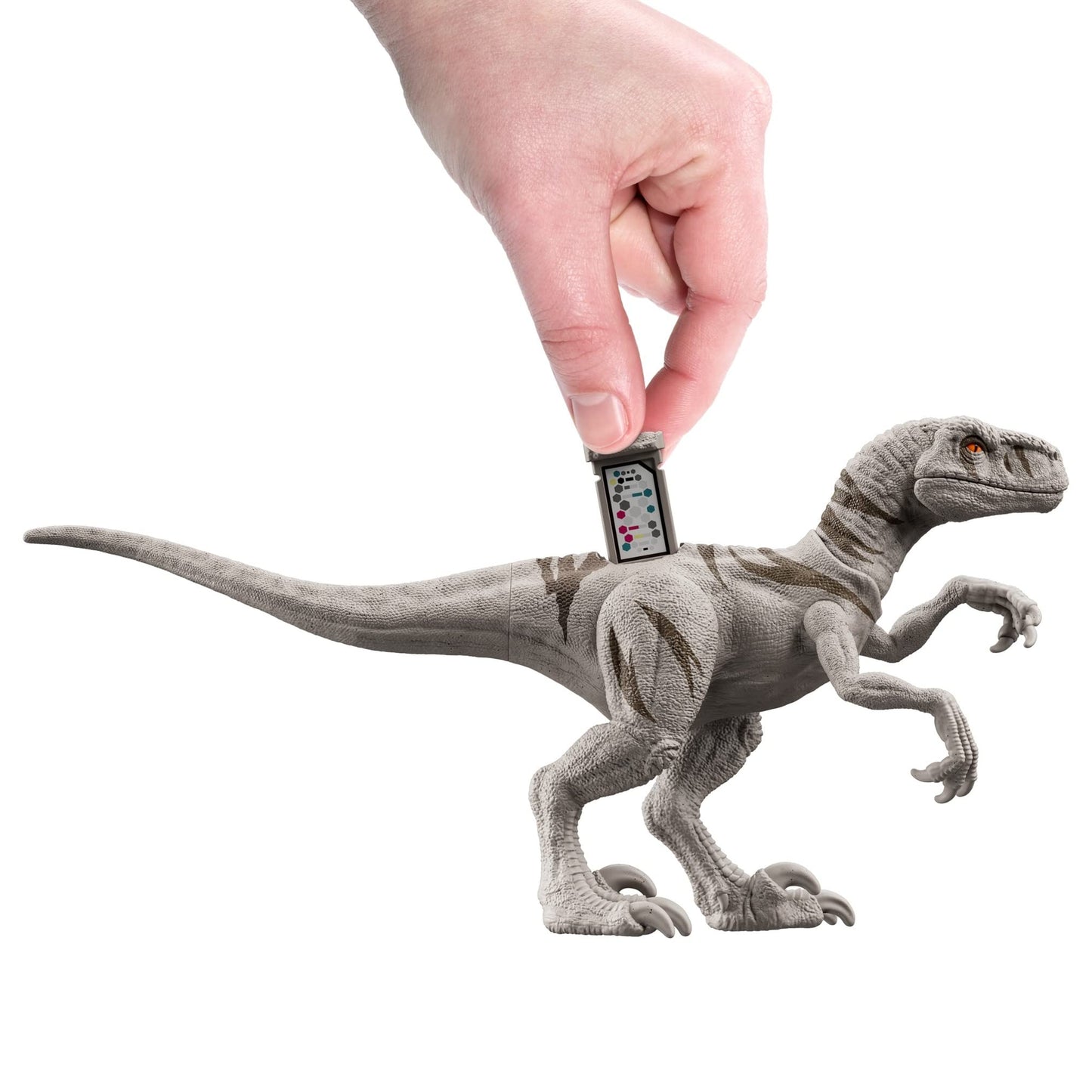 Jurassic World Cage and Fury Dinosaur Set (9.5 cm) – Exclusive Soyona Figure + Atrociraptor | Mattel