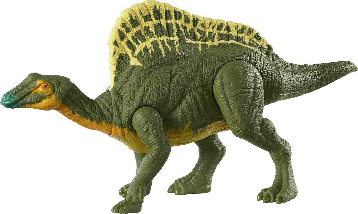 Jurassic World Roar Attack Ouranosaurus Figure | Camp Cretaceous Dino by Mattel